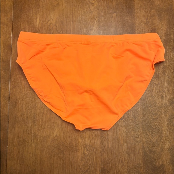 Men's Orange Swim Briefs - Picture 5 of 7